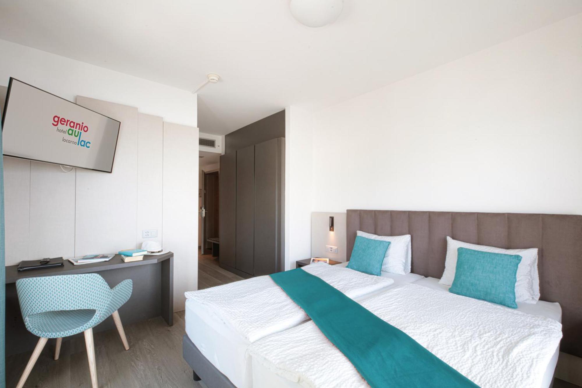 Hotel Geranio Au Lac Muralto Luaran gambar