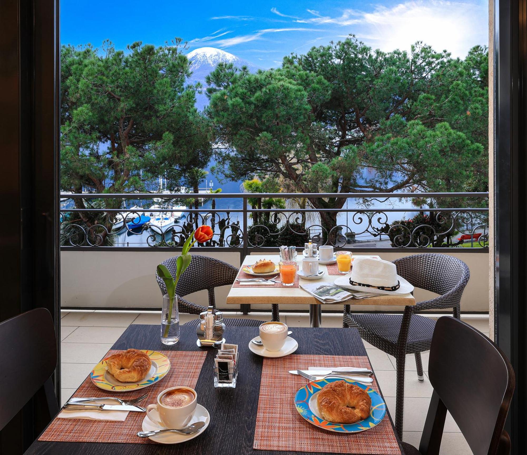 Hotel Geranio Au Lac Muralto Luaran gambar