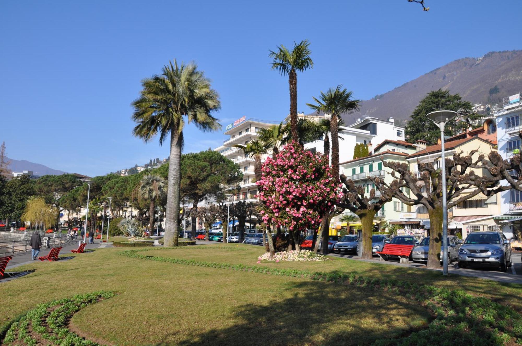 Hotel Geranio Au Lac Muralto Luaran gambar