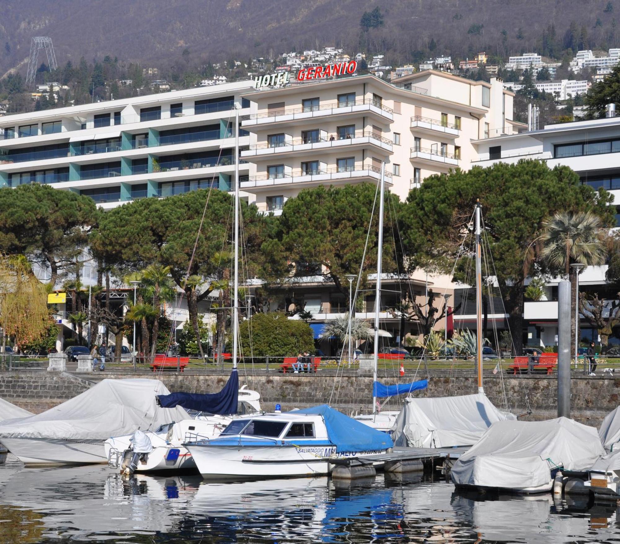 Hotel Geranio Au Lac Muralto Luaran gambar