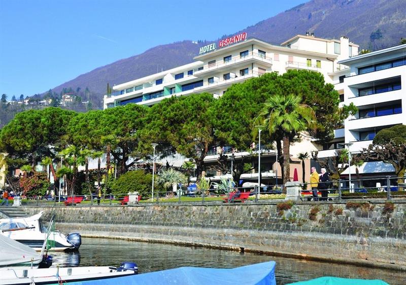 Hotel Geranio Au Lac Muralto Luaran gambar